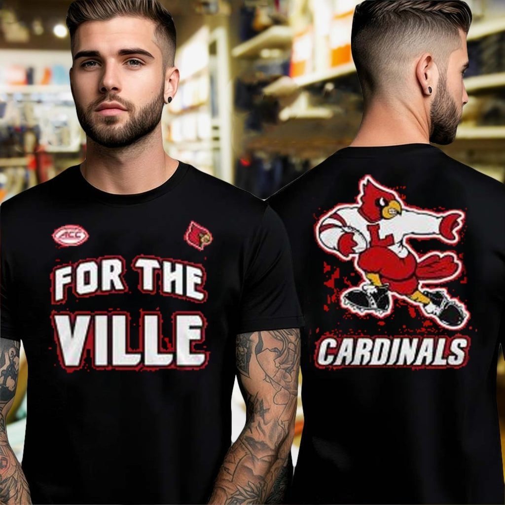 Design 2025 For The Ville Louisville Cardinals Two Sided Shirt