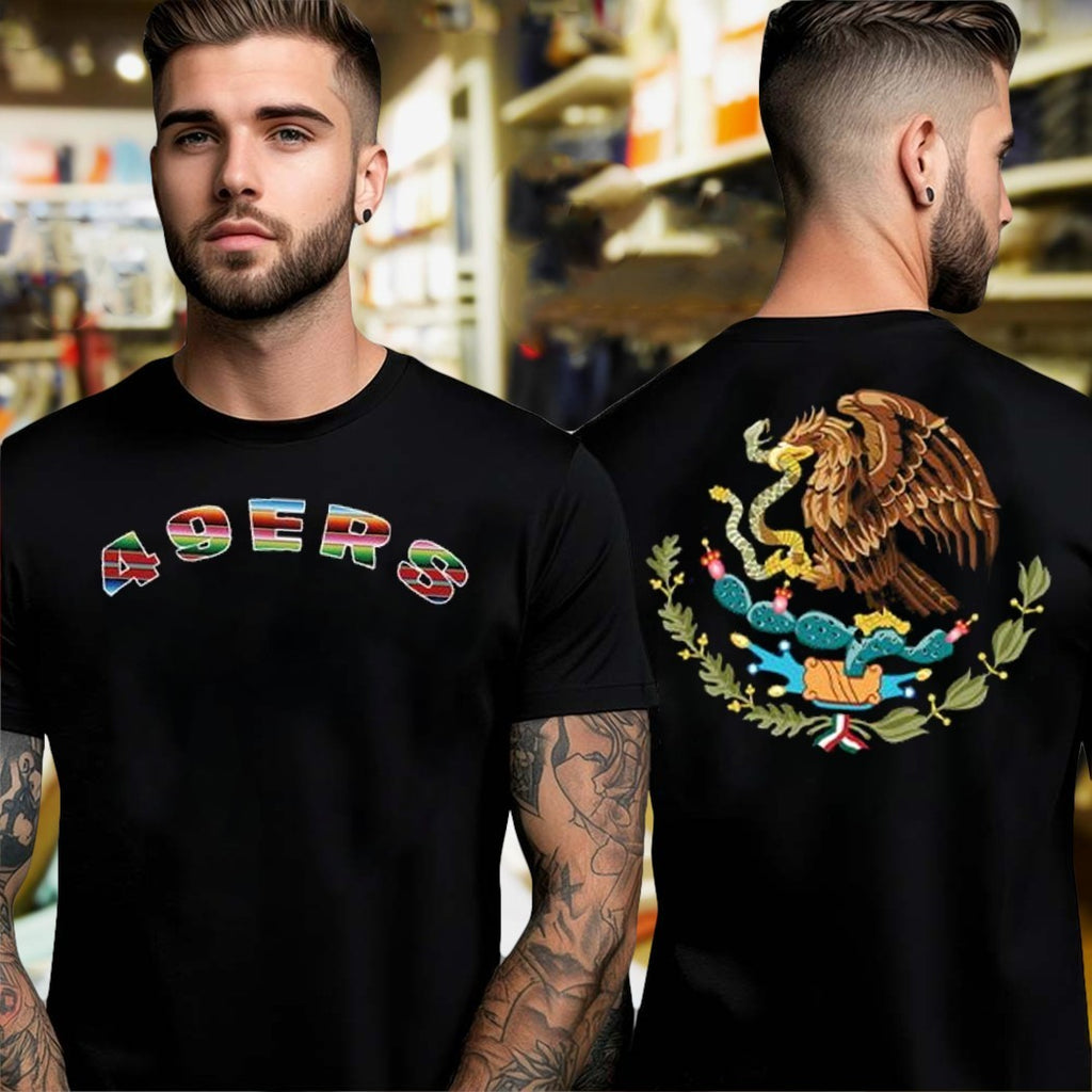 Design 49ers x Mexican Heritage 2025 Two Sided Shirt