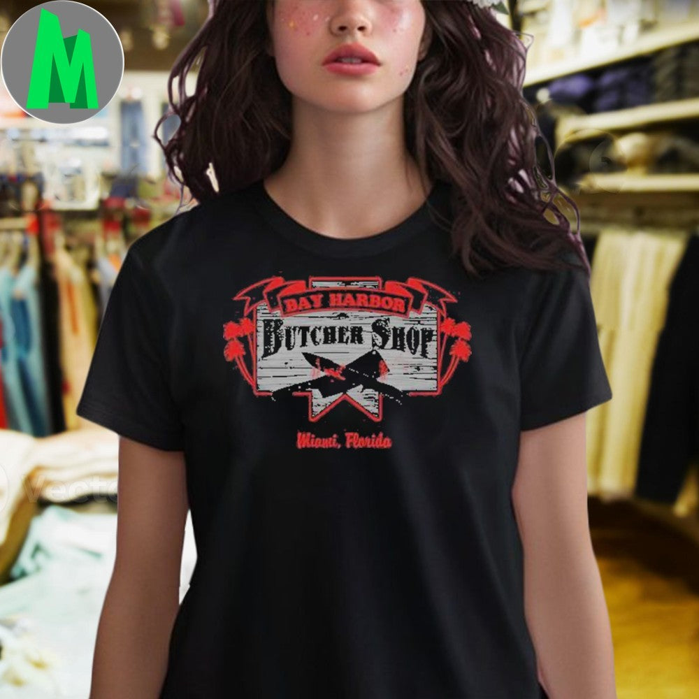 Design Bay Harbor Butcher Shop Miami Florida Shirt