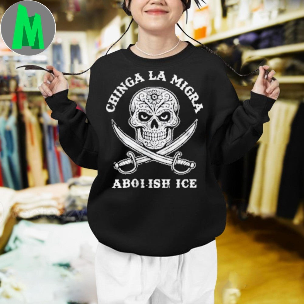 Design Chinga La Migra Fuck Ice Shirt