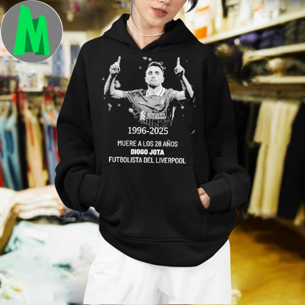 Design Diogo Jota Memorial RIP Liverpool Football Fan T-Shirt