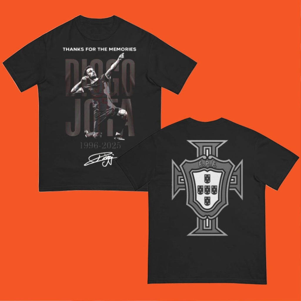 Design Diogo Jota Portugal Football Farewell Fan Signature T-Shirt