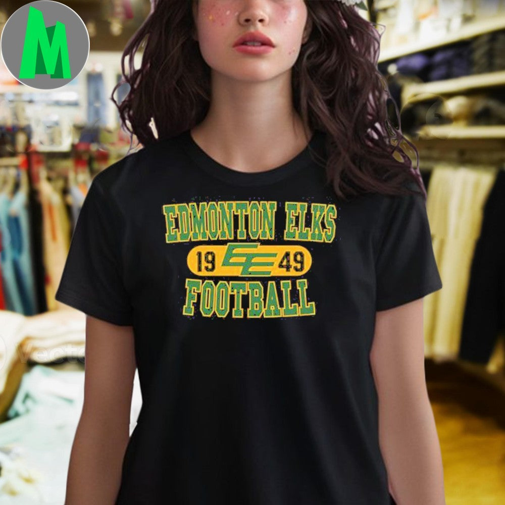 Design Edmonton Elks Bulletin Mens Est. Football Shirt