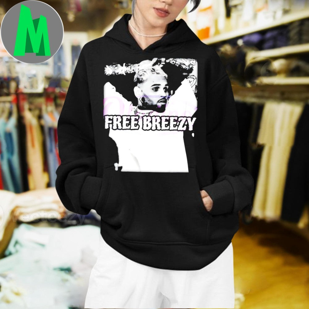 Design Free Breezy Chris Brown Street Style Hip Hop Shirt