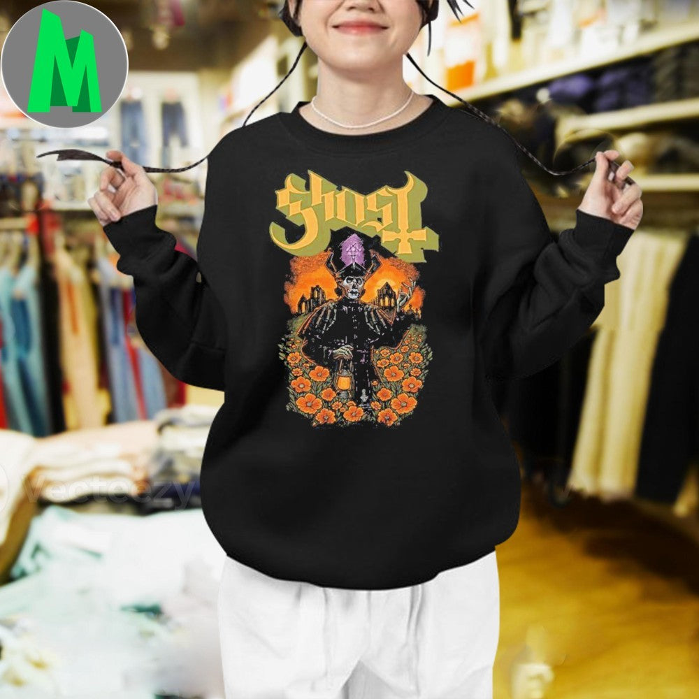 Design Ghost Merch Store Ghost Band Rock Peacefield Hot Shirt