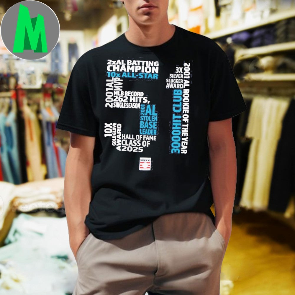 Design Hall of Fame 2025 Ichiro Suzuki T-Shirt