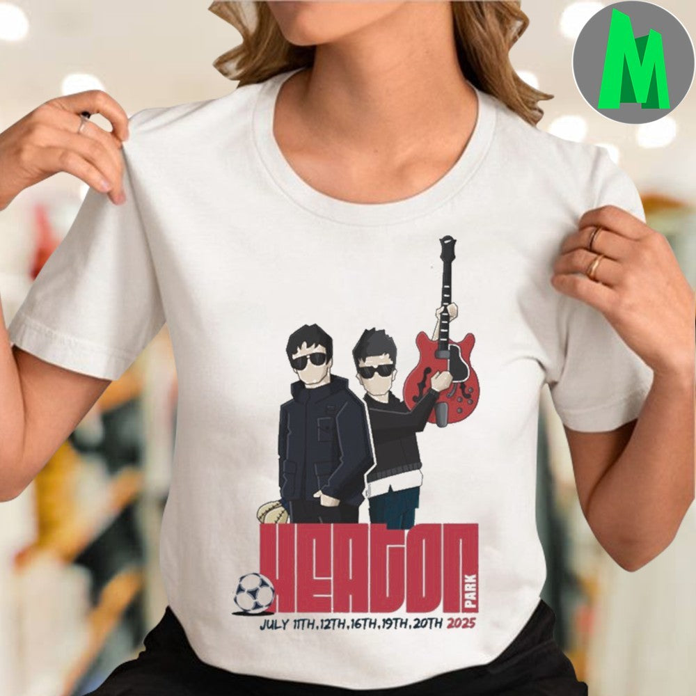 Design Heaton Park Concert Tour 2025 Graphic T-Shirt
