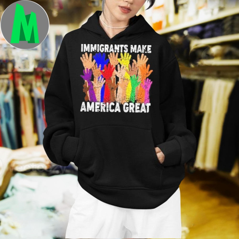 Design Immigrants Make America Great Shirt