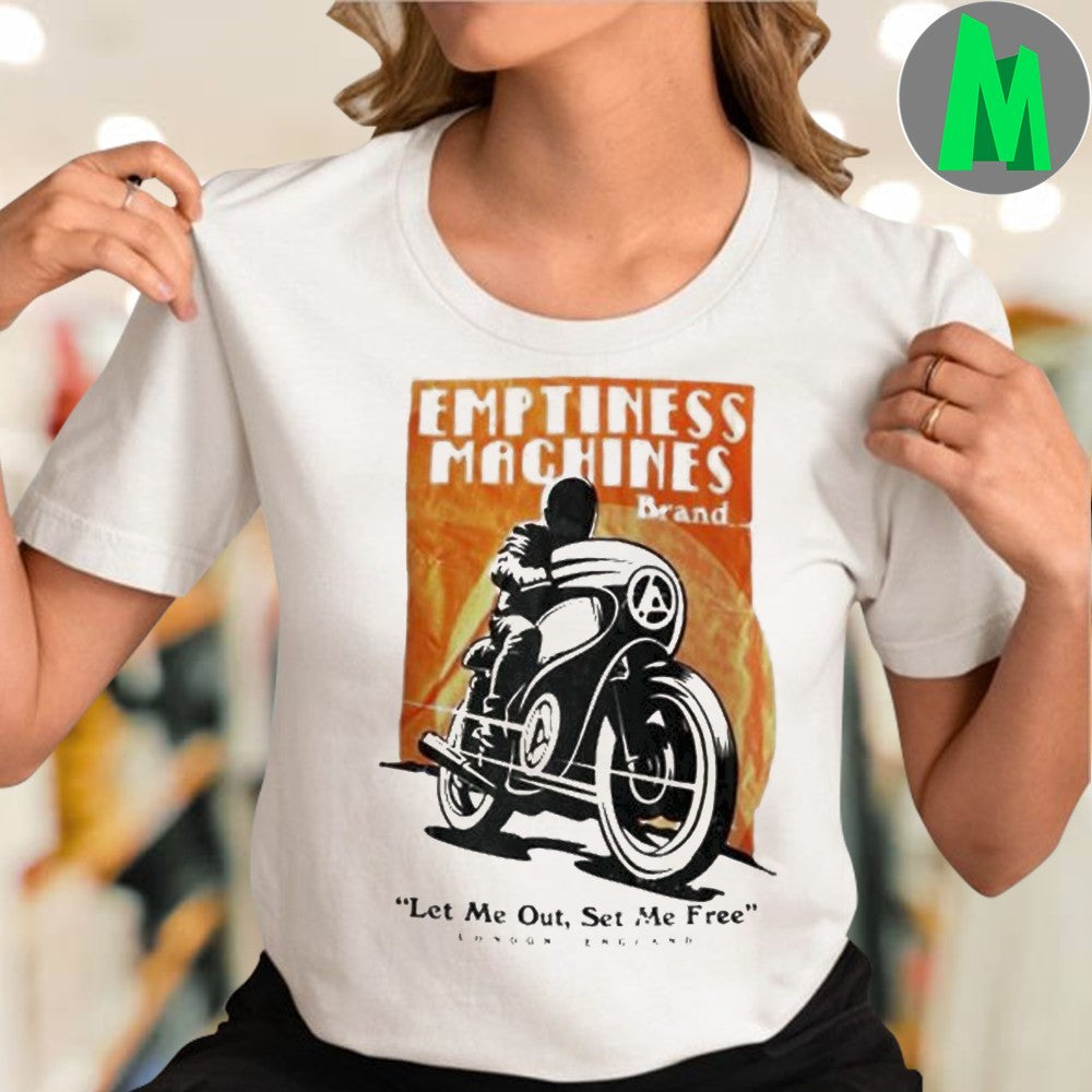 Design Linkin Park Emptiness Machines Custom Cycles London England Pop Up 2025 From Zero World Shirt
