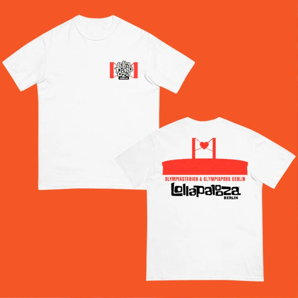 Design Lollapalooza Berlin Olympiastadion Organic Cotton T-Shirt