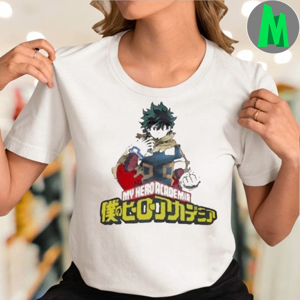 Design My Hero Academia Izuku Midoriya Deku Anime Manga Shirt