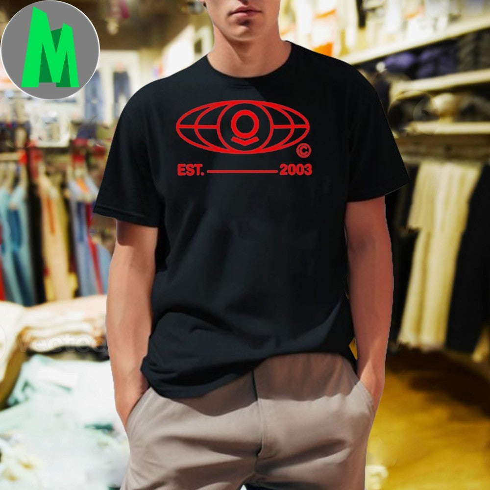 Design Palantir Domination Software Company Est 2003 Eye Logo Fan T-Shirt