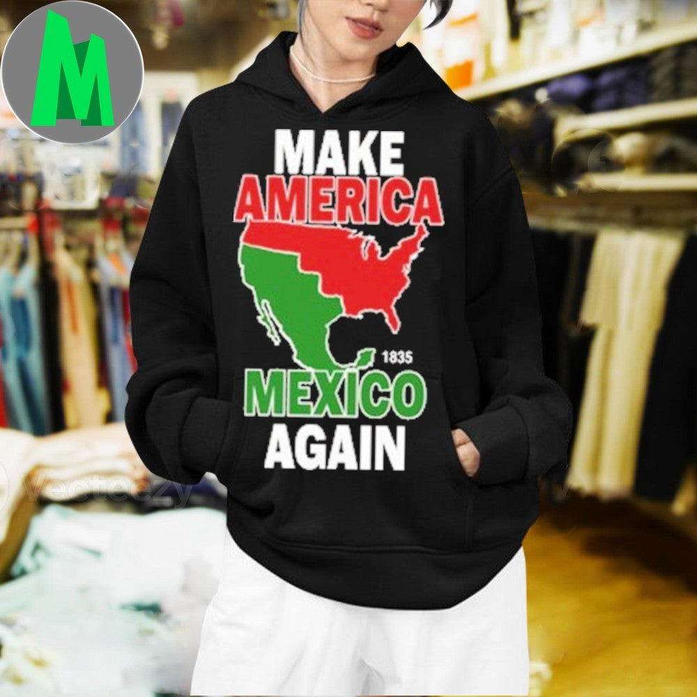 Design Premium Make America Mexico Again 1835 Shirt