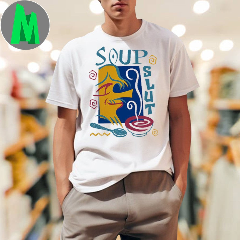 Design Soup Slut Abstract Graphic T-Shirt