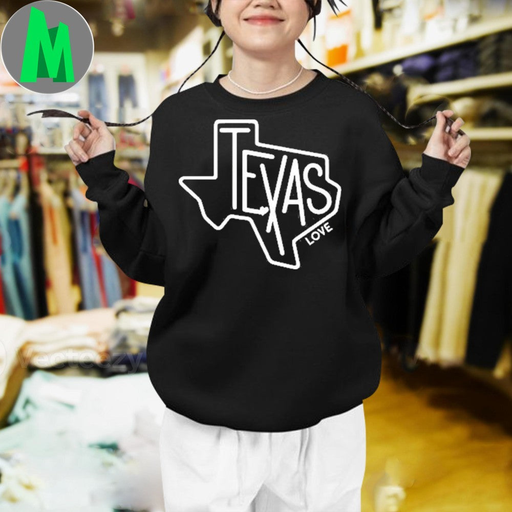 Design TEXAS LOVE Youth Comfort Shirt
