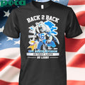 Detroit Lions Back To Back 2023 2024 NFC North Champions Go Lions Shirt