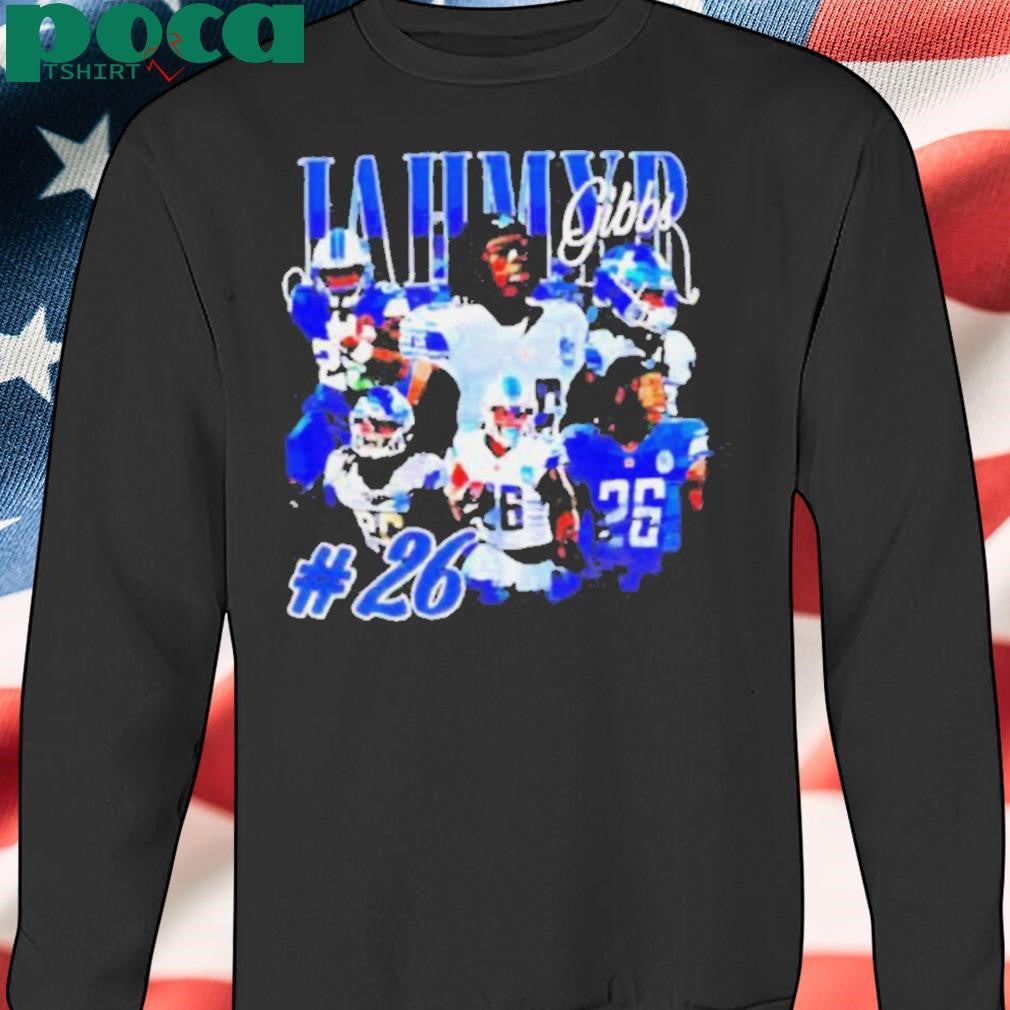 Detroit Lions Jahmyr Gibbs #26 Graphic Shirt