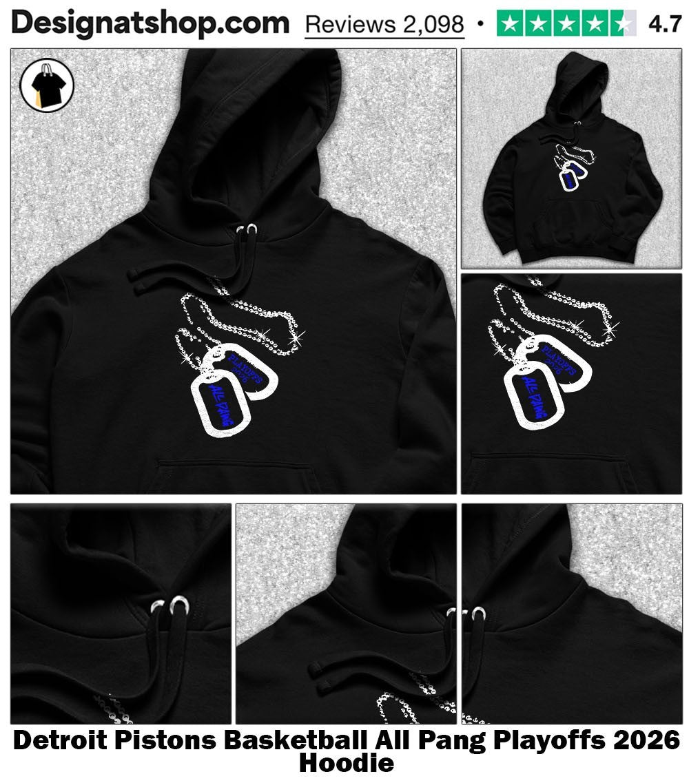 Detroit Pistons Basketball All Dawg Dog Tags Playoffs 2026 shirt