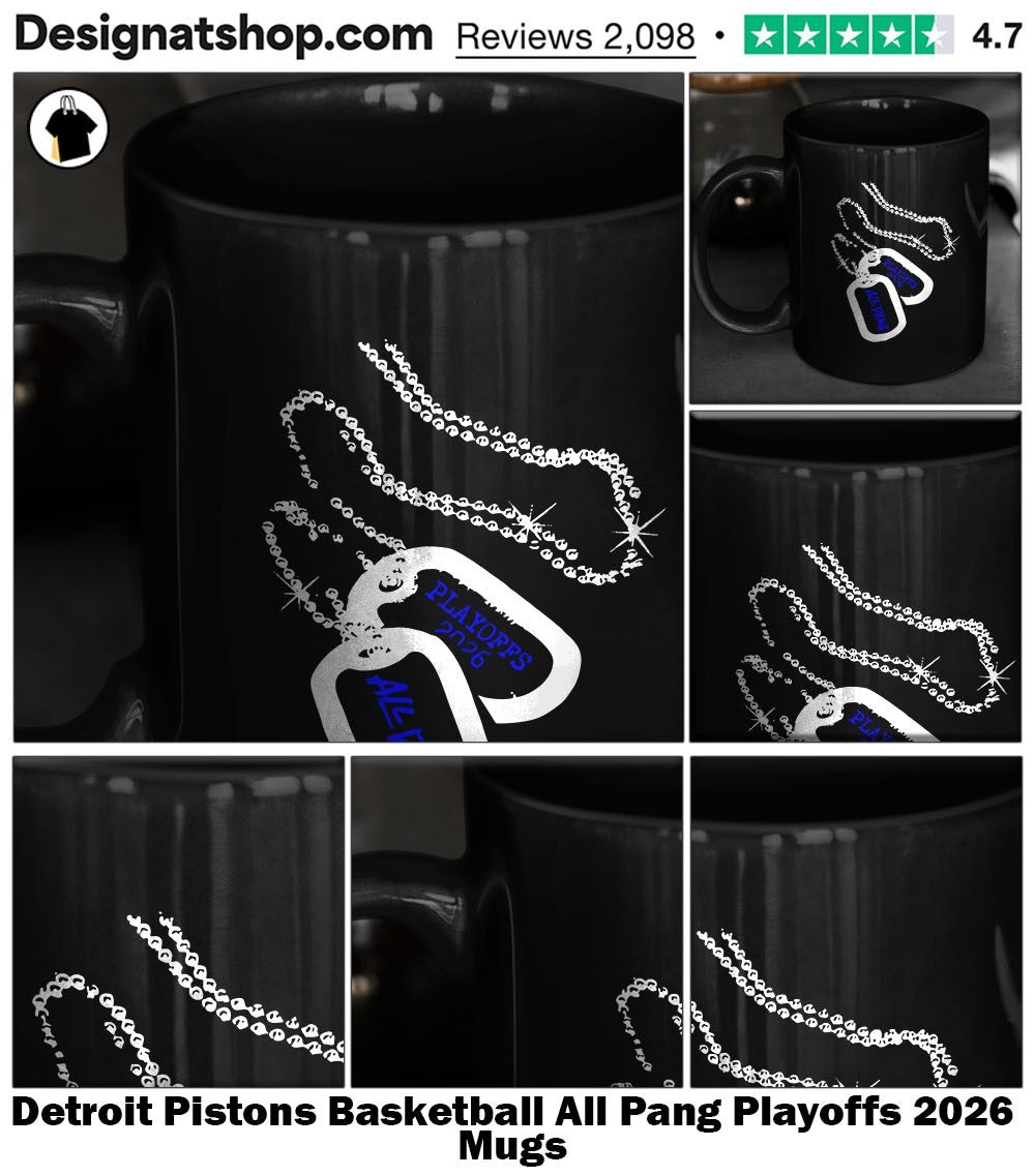 Detroit Pistons Basketball All Dawg Dog Tags Playoffs 2026 shirt