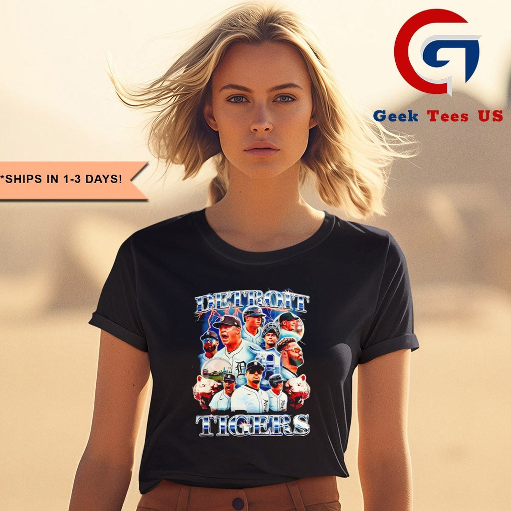 Detroit Tigers Team 2026 Fight Schedule graphic shirt