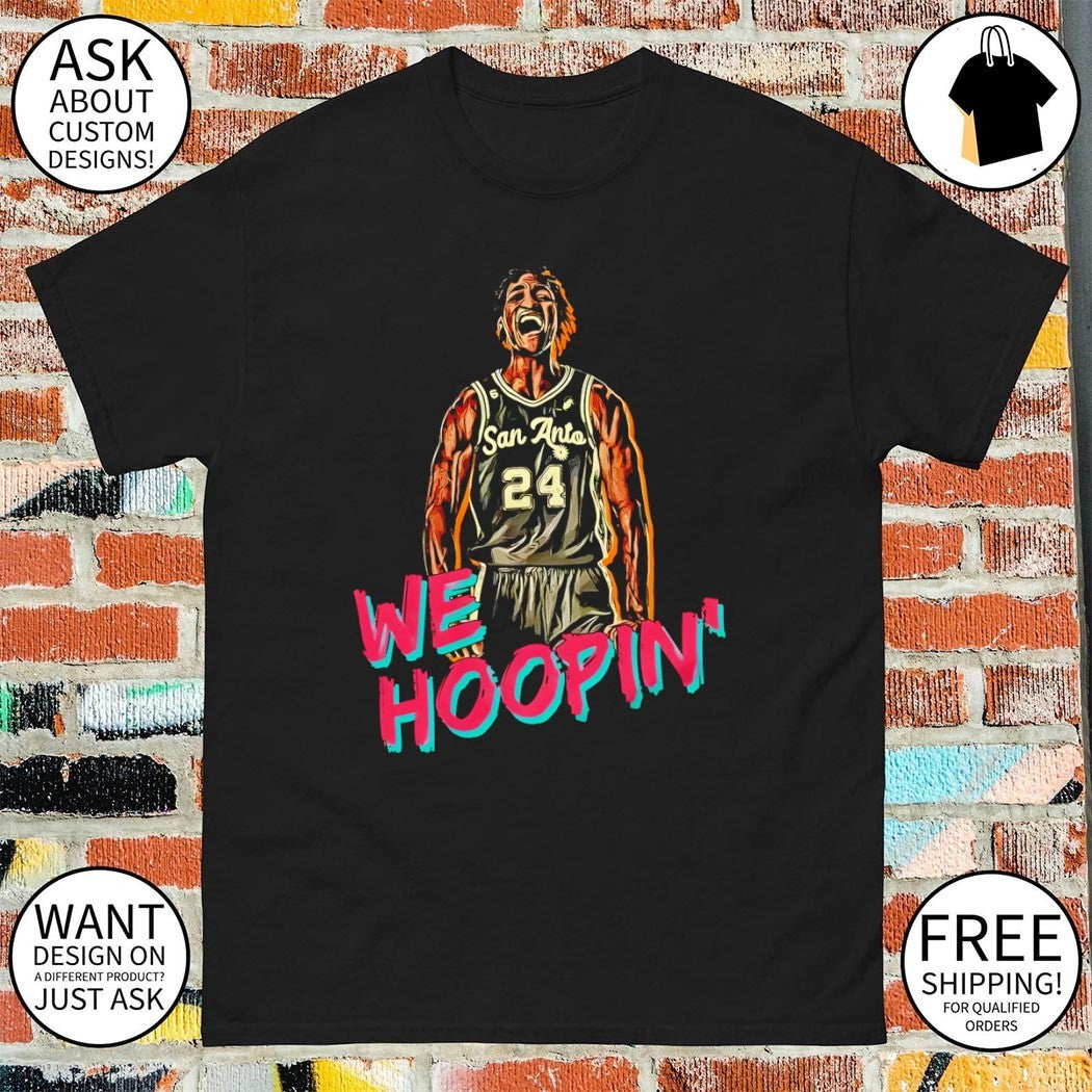 Devin Vassell We Hoopin’ Basketball Player San Antonio Spurs Basketball 2026 shirt