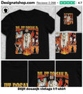 Diljit dosanjh vintage t-shirt