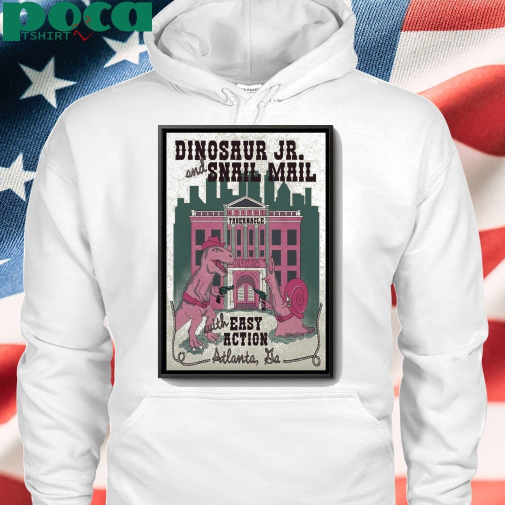 Dinosaur JR. And Snail Mail Tabernacle In Atlanta GA Jul 22 2025 Poster shirt