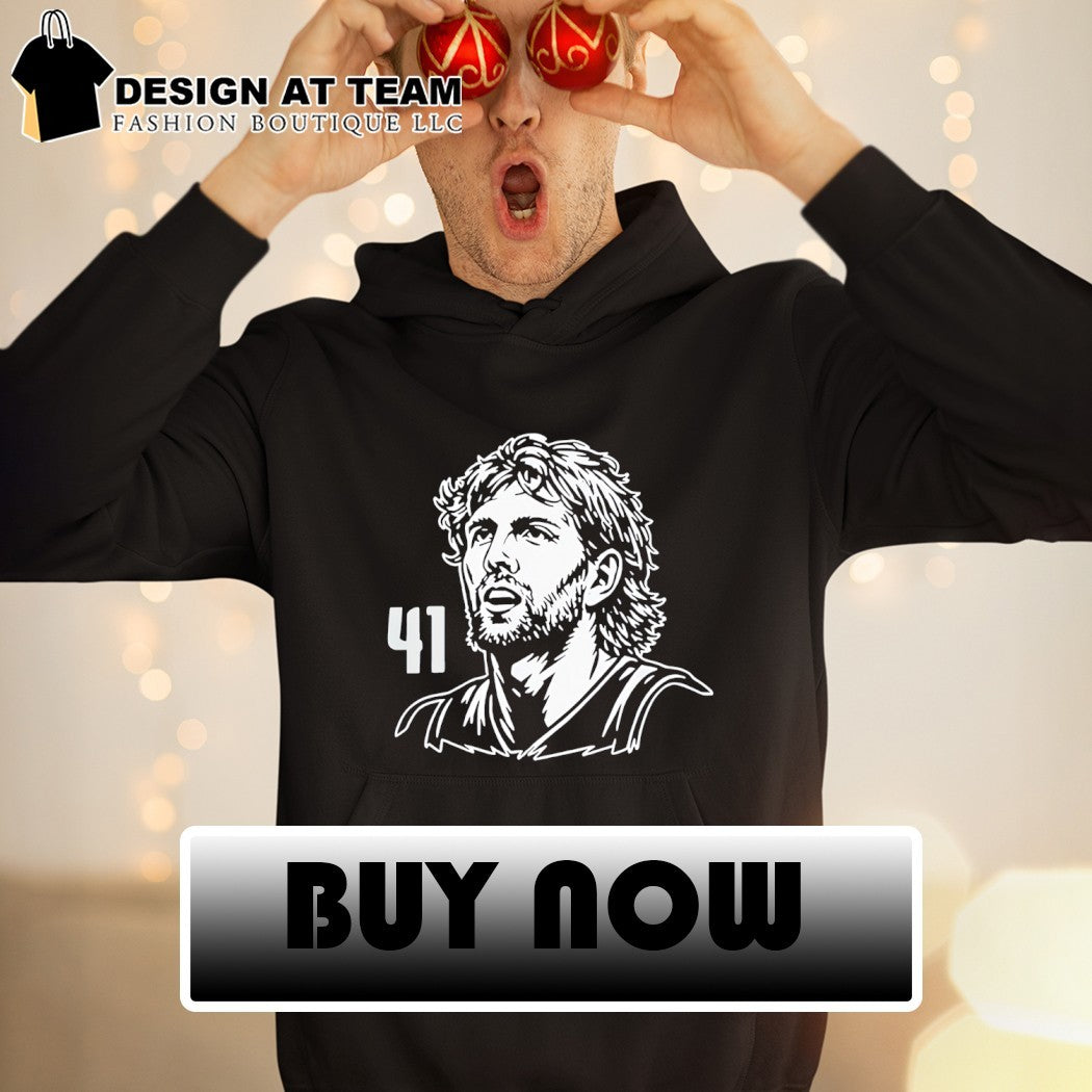 Dirk Nowitzki 41 Dallas Mavericks Basketball NBA 2026 shirt