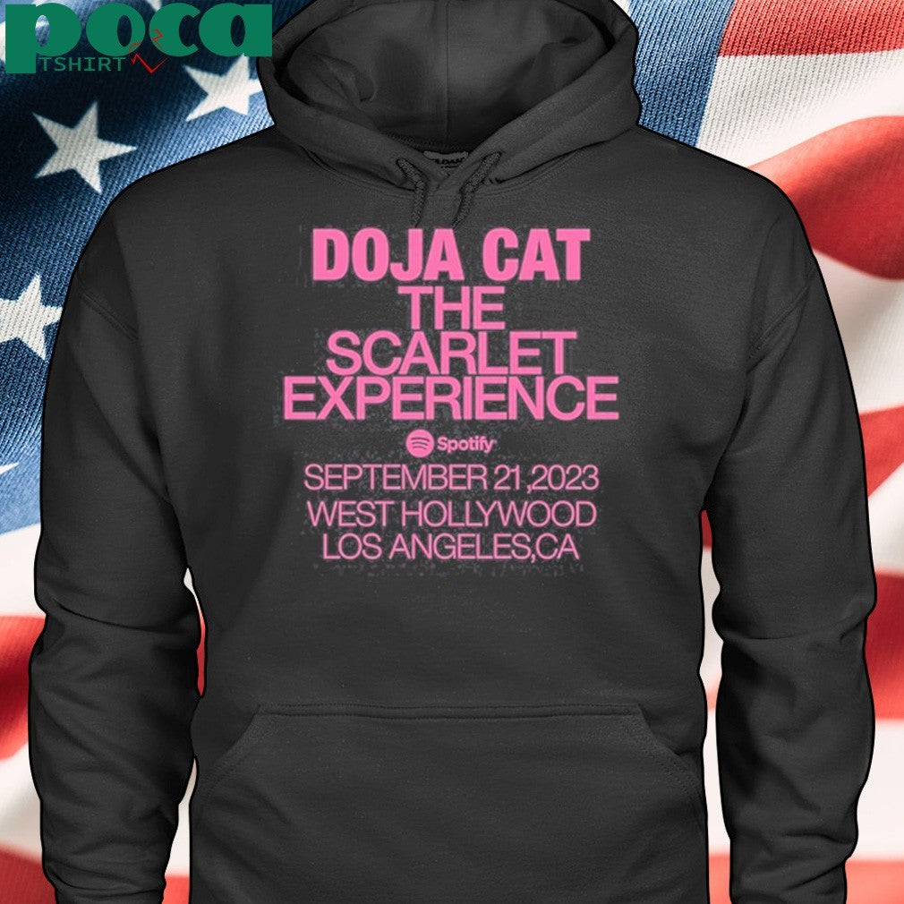 DojaCat The Scarlet Experience September 21,2023 West Hollywood Los Angeles, Ca shirt