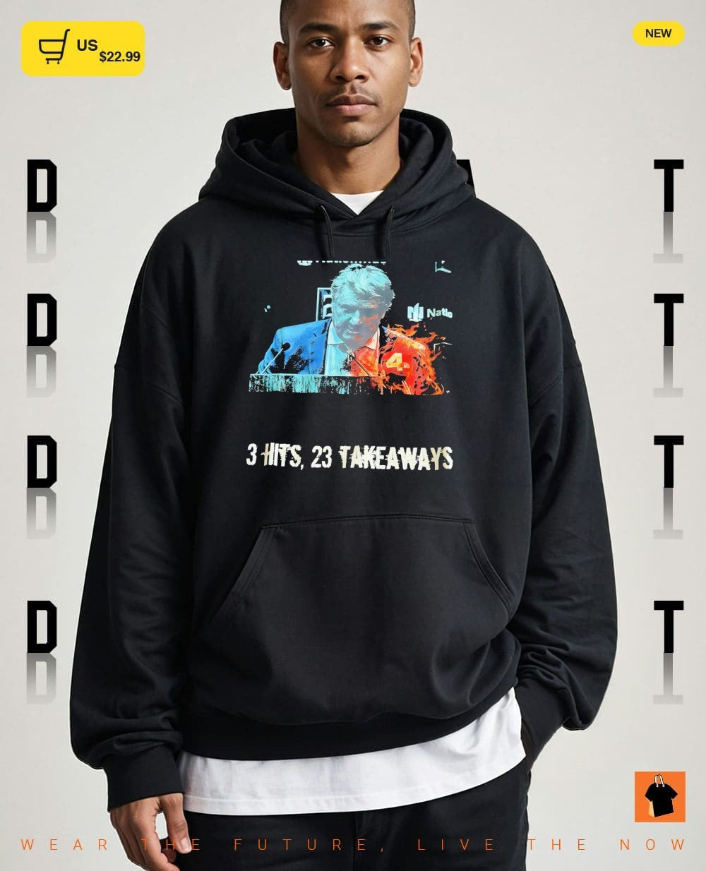 Donald Trump 3 Hits 23 Takeaways Natio shirt