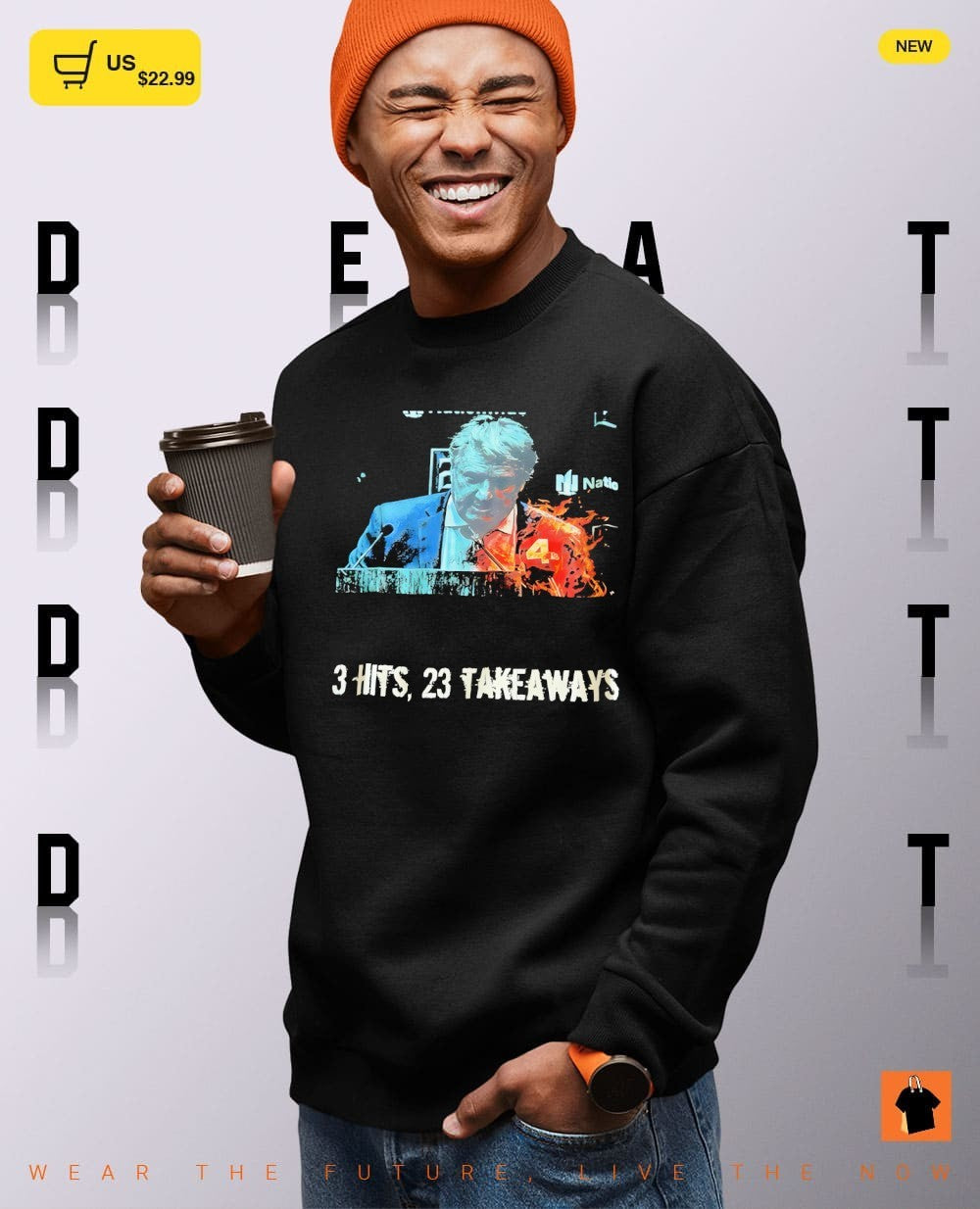 Donald Trump 3 Hits 23 Takeaways Natio shirt