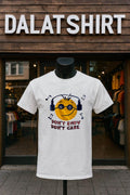 Don’t Know Don’t Care Smiley Face Music Headphones shirt