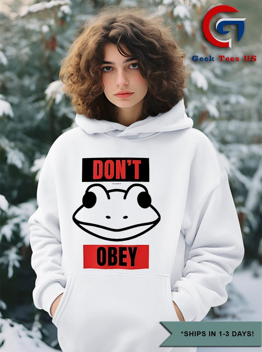 Don’t Obey Portland Frog Resistance shirt