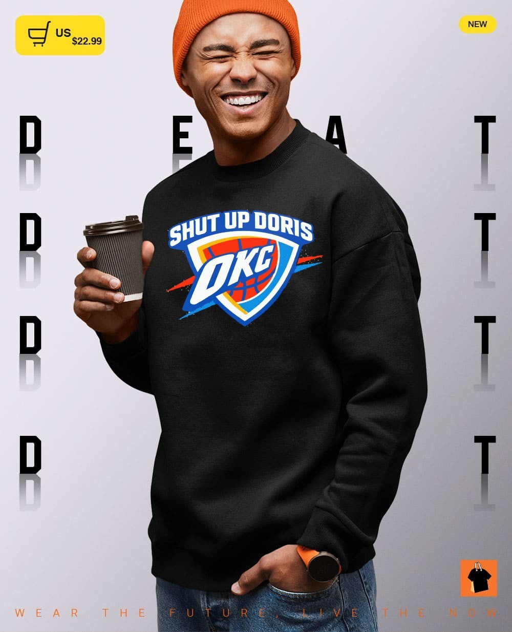 Doris Burke Oklahoma City Thunder Basketball Shut Up Doris logo shirt