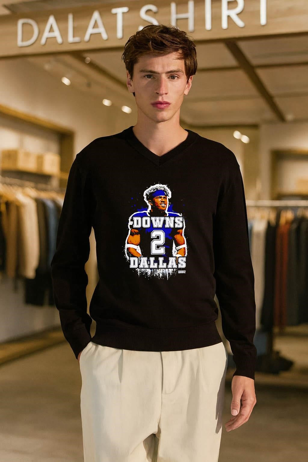 Downs 2 Dallas Josh Downs Football Player shirt