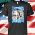 Doyers Dave Clavton Kershaw The Goat Blk Shirt