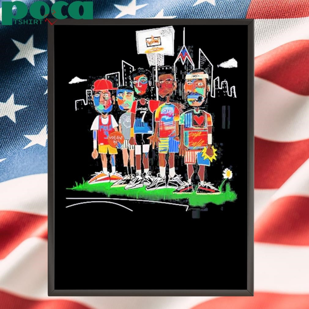 DraftKings x King Saladeen Artist Series All Over Print Shirt