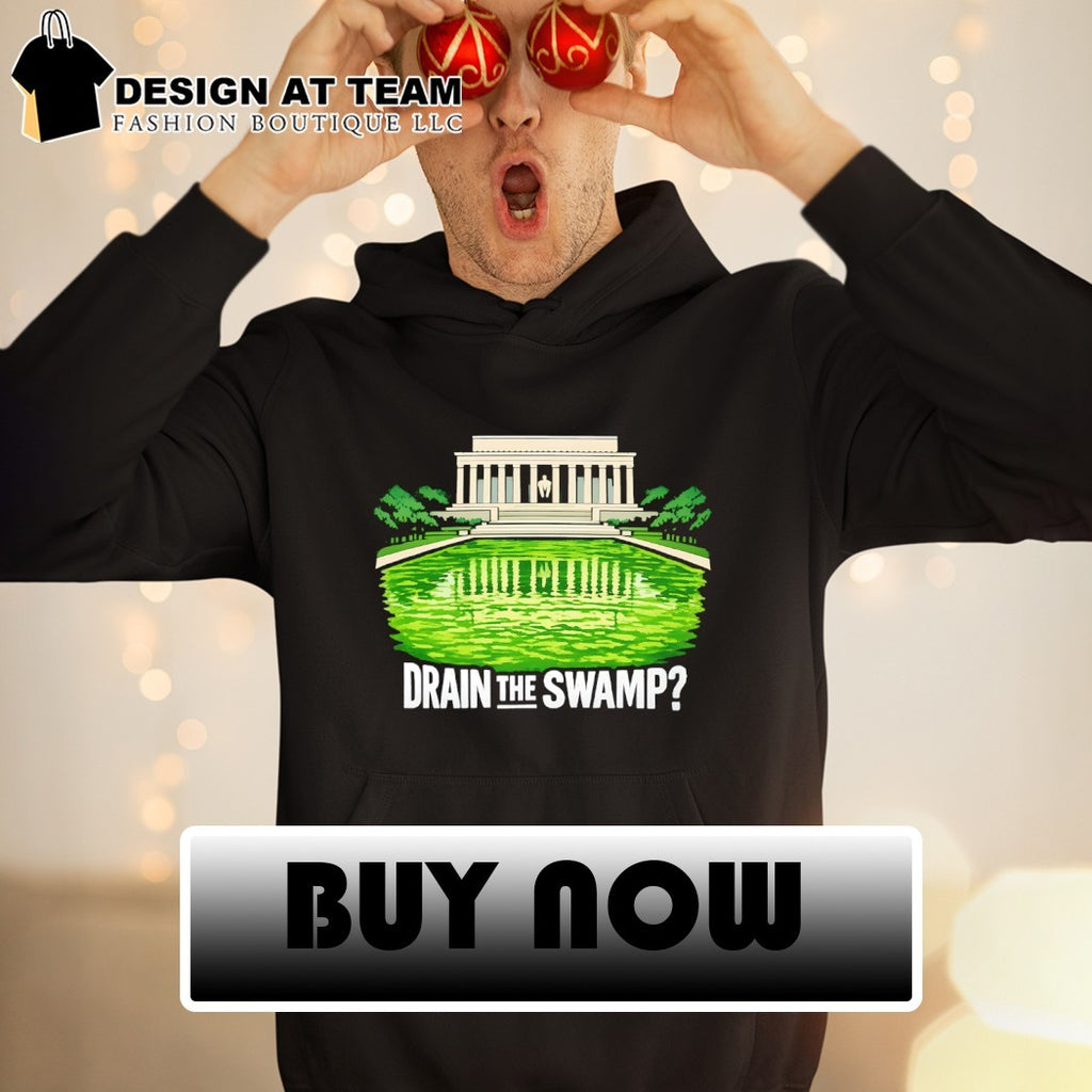 Drain the Swamp Anti Trump Lincoln Algae Satire shirt