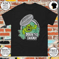 Drain the Swamp Lincoln Algae Satire enough is enough Washington DC shirt