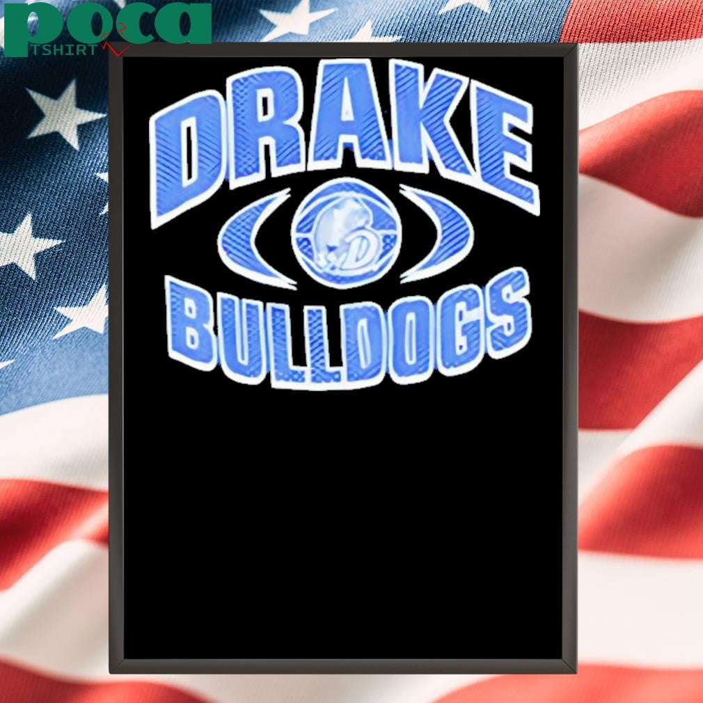 Drake Bulldogs Basketball Logo Shirt