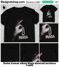 Drake Iceman album Maga diamond necklace shirt