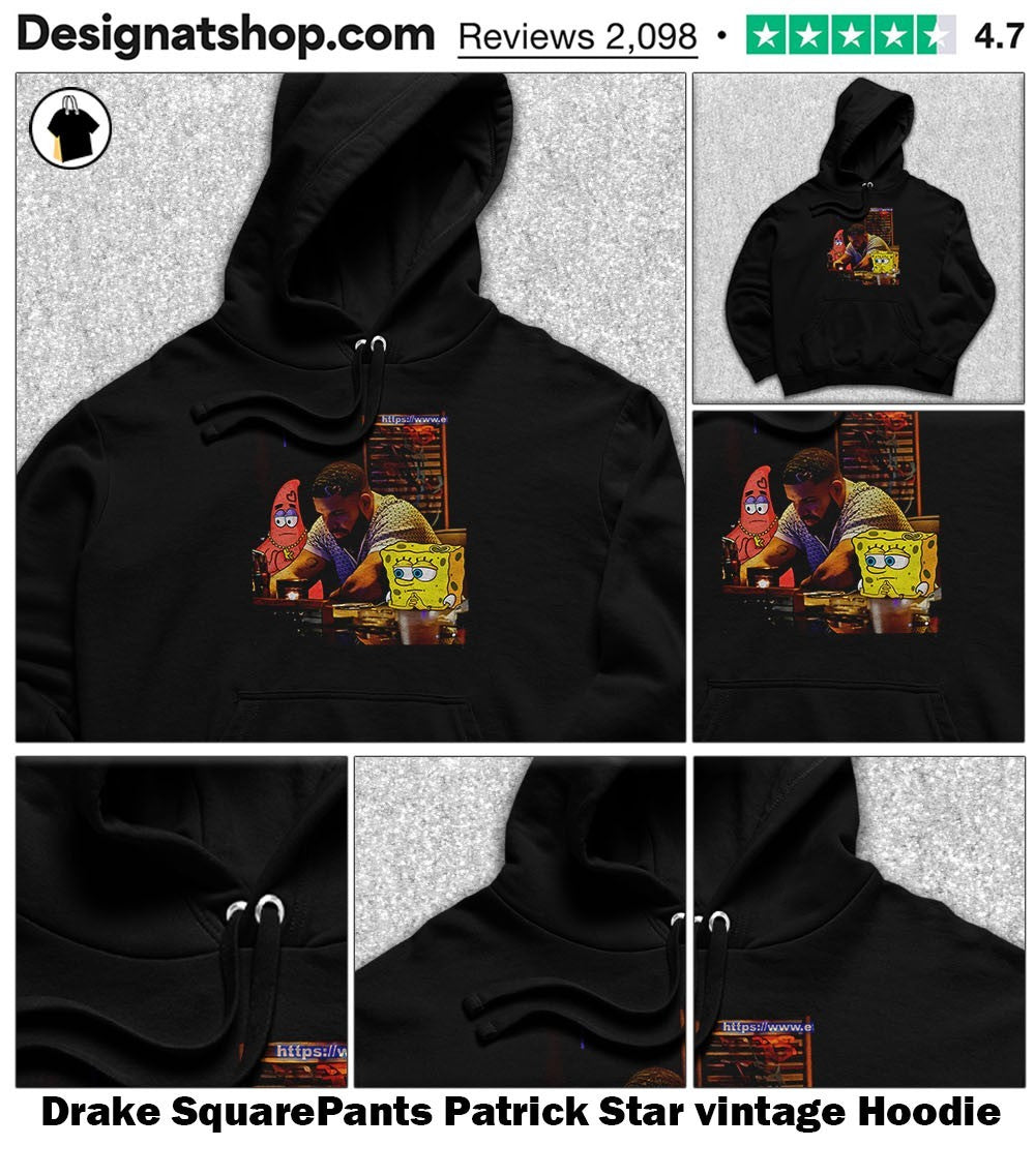 Drake SquarePants Patrick Star vintage shirt