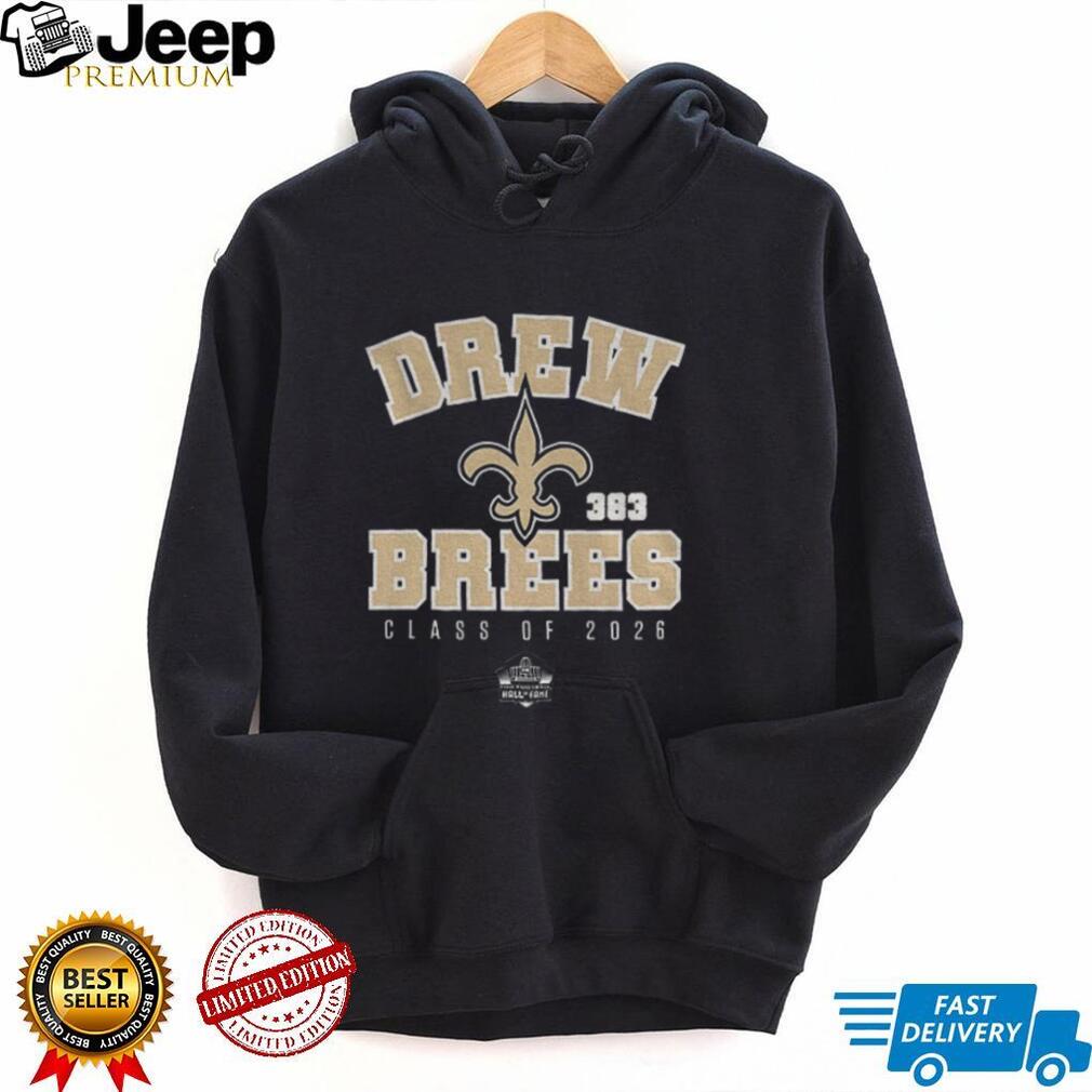 Drew Brees Saints Class of 2026 Enshrinee shirt