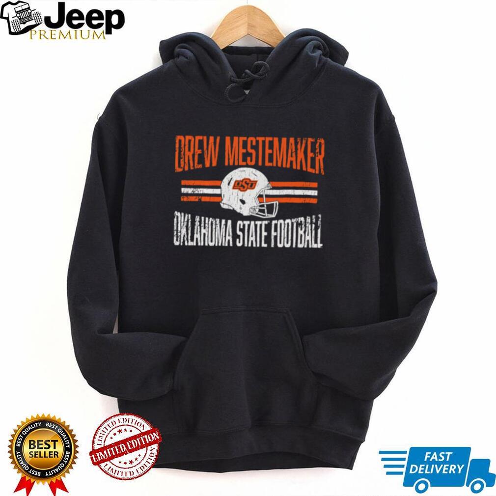 Drew Mestemaker Oklahoma State Cowboys NCAA Helmet shirt