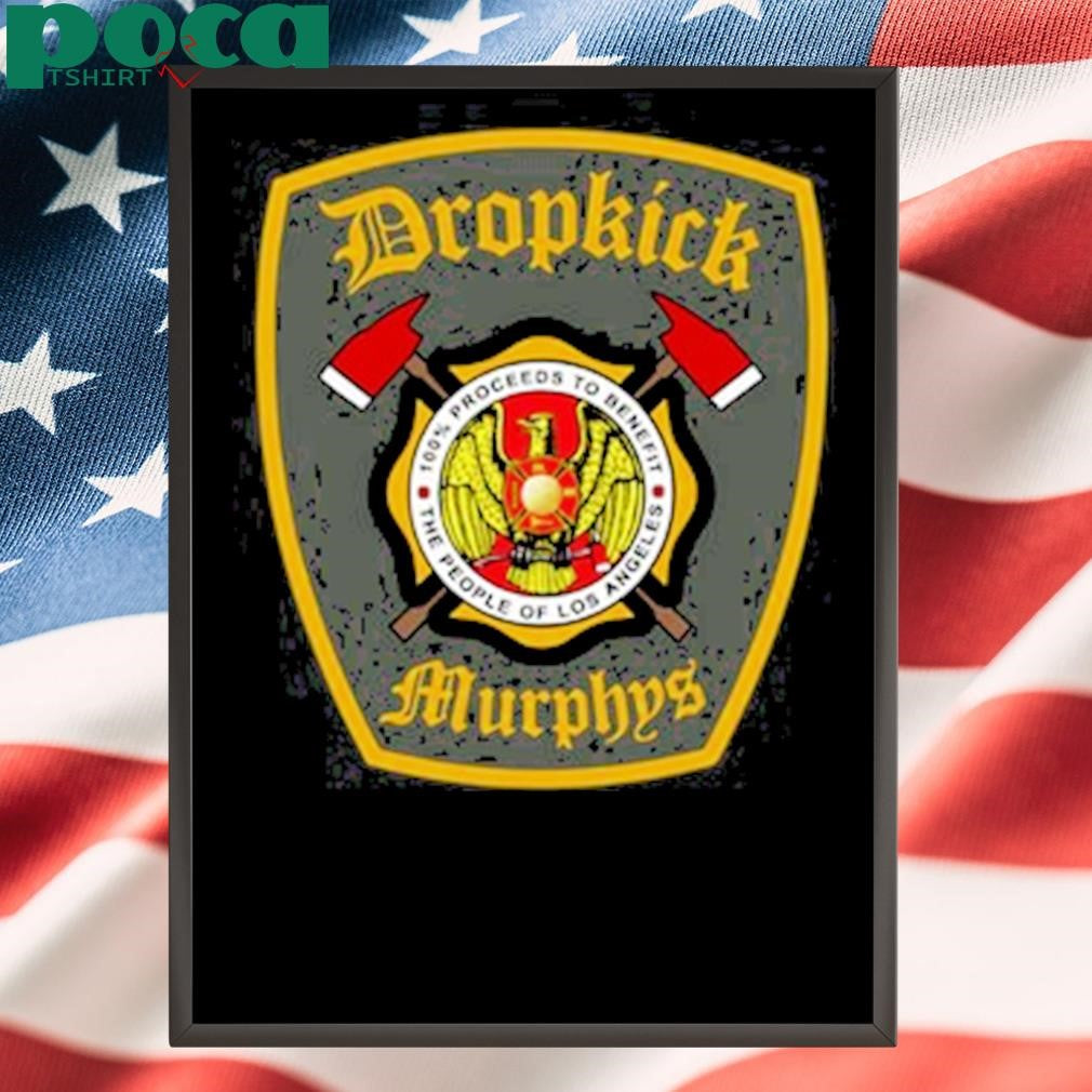 Dropkick Murphys LA Fire 2025 T-Shirt