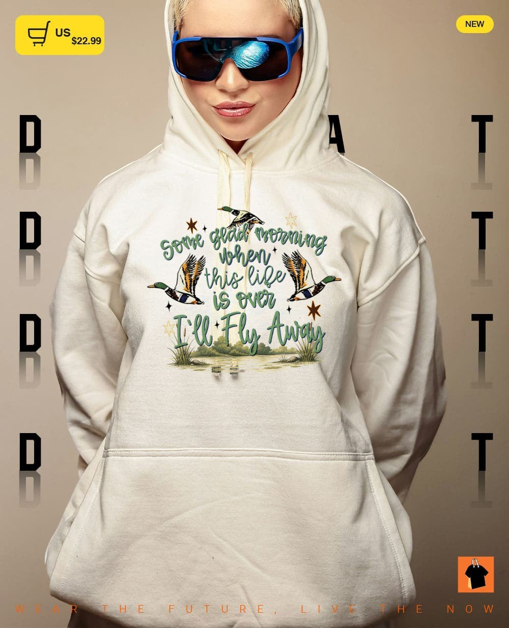 Duck Hunting Religious Quote some glad morning when this life is over I’ll fly away shirt