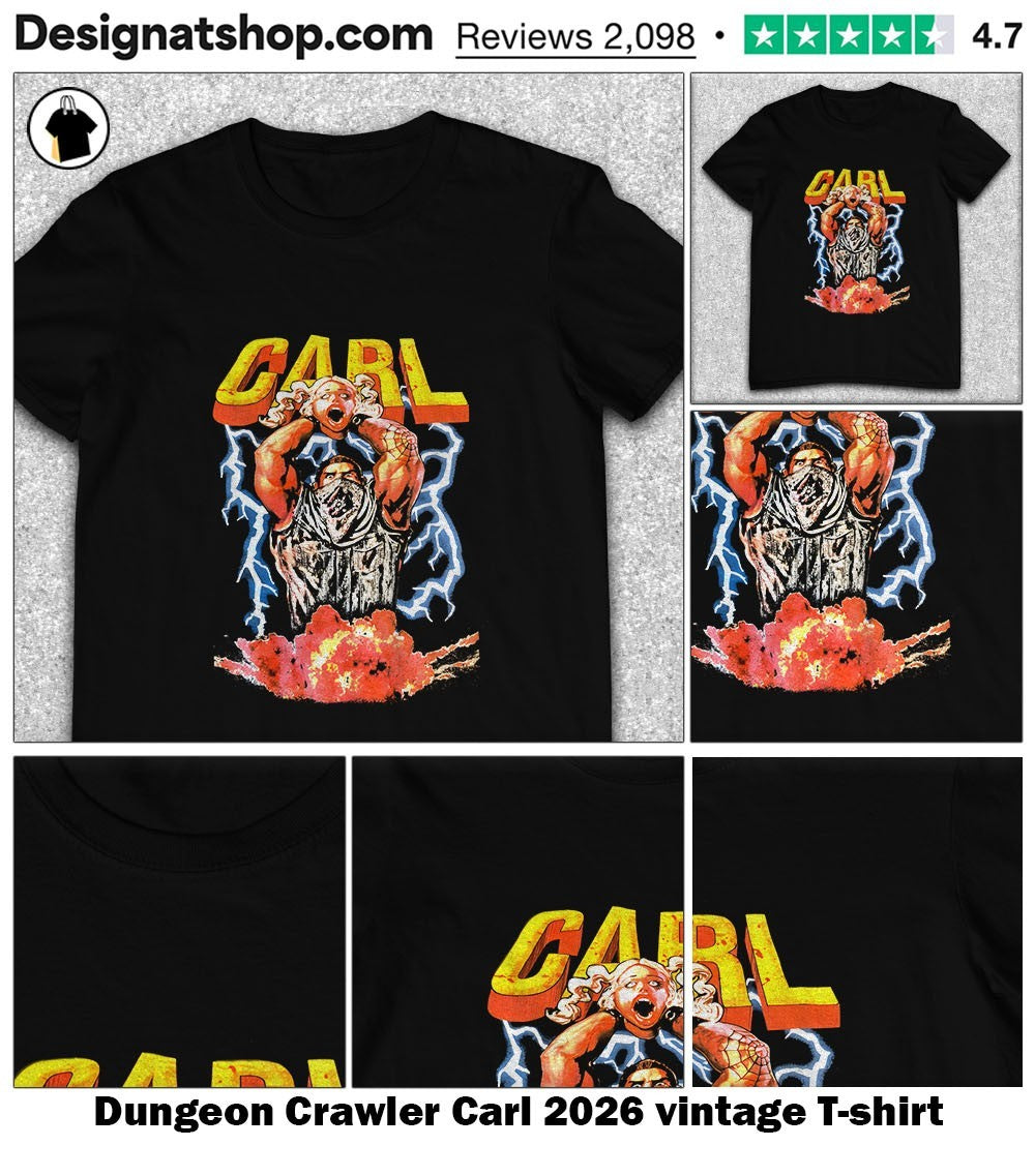 Dungeon Crawler Carl 2026 vintage shirt