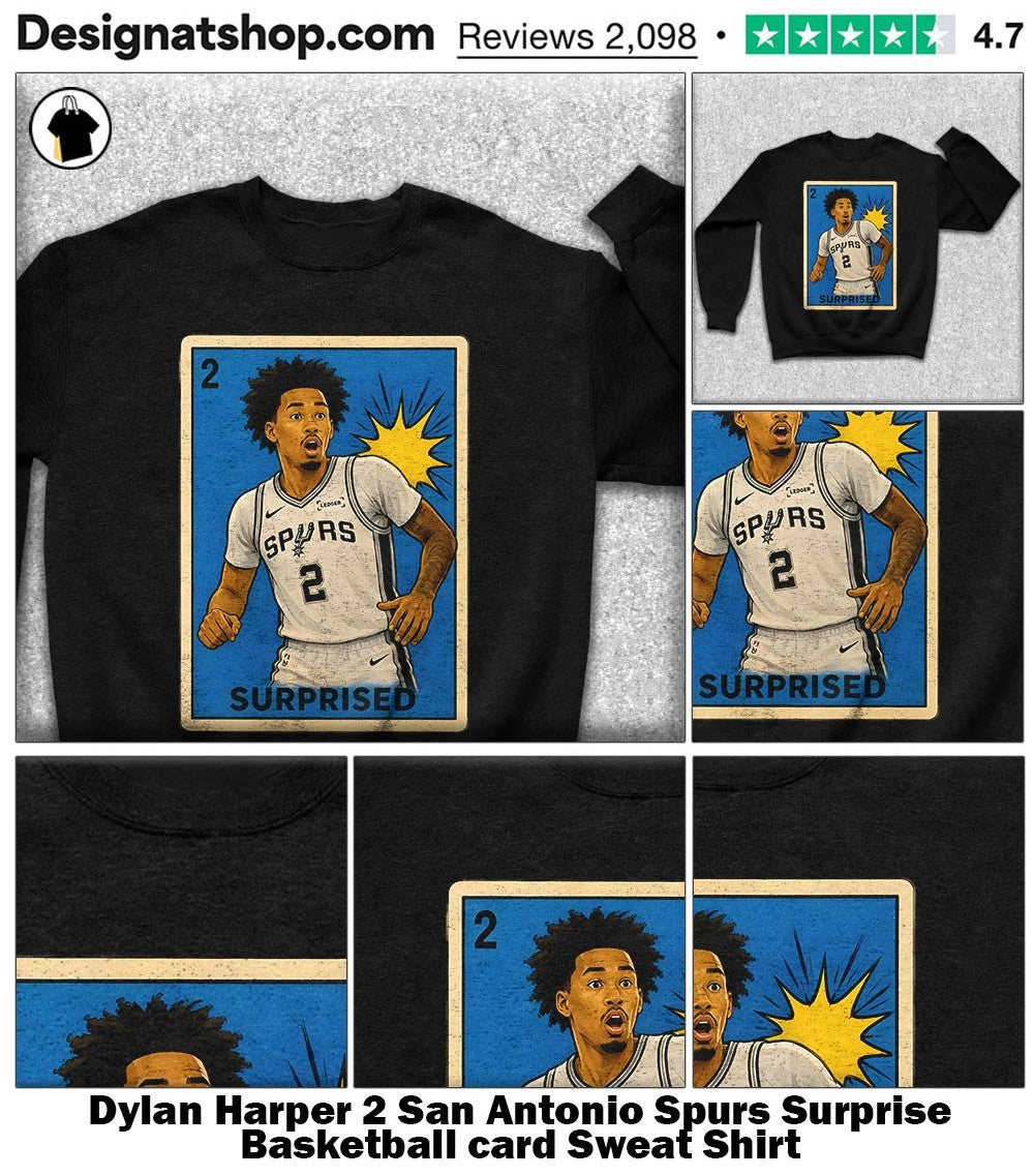 Dylan Harper 2 San Antonio Spurs Surprise Basketball card shirt