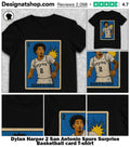 Dylan Harper 2 San Antonio Spurs Surprise Basketball card shirt