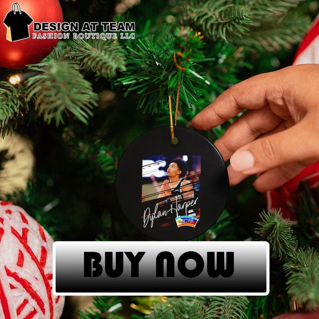 Dylan Harper San Antonio Spurs Basketball NBA Player signature shirt
